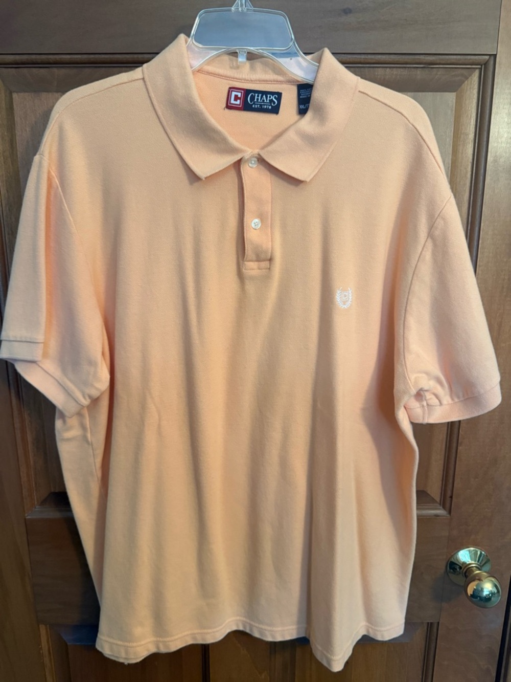 Chaps Men’s light Orange Polo Shirt